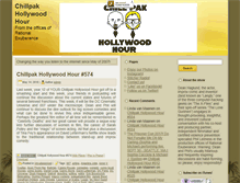 Tablet Screenshot of chillpakhollywood.com